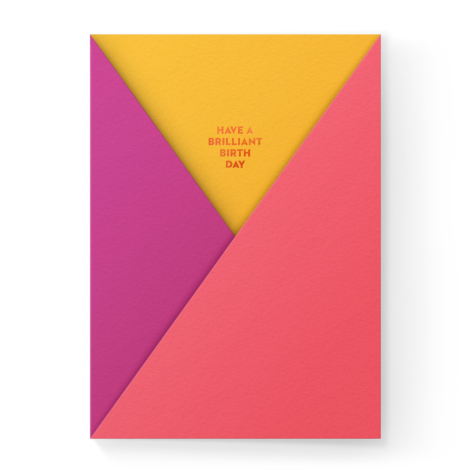 Card - Brilliant Birthday Pocket