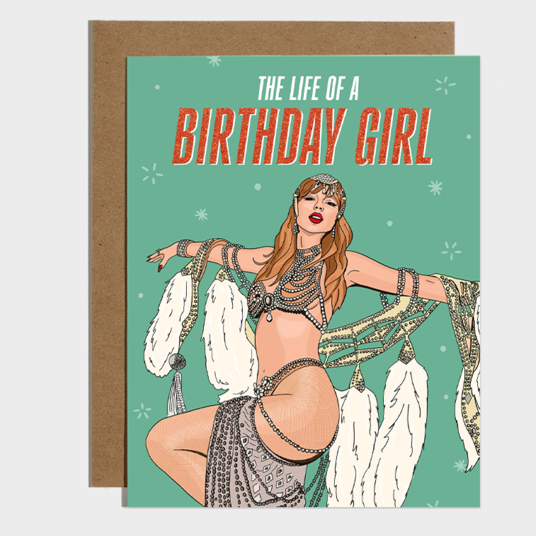Card - The Life of A Birthday Girl