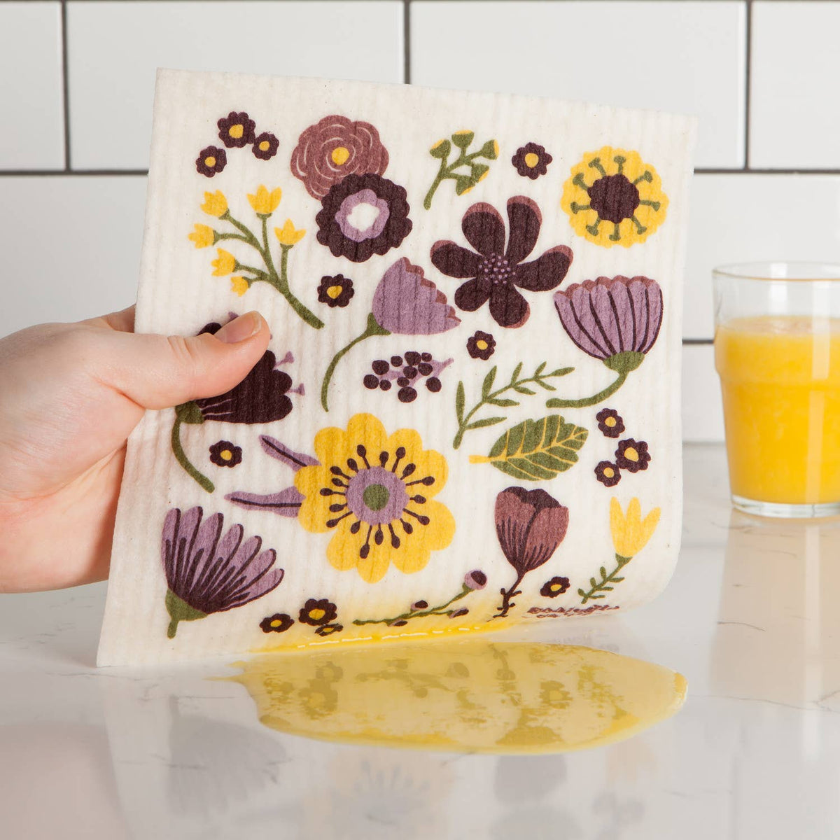 Swedish Dishcloth - Flora