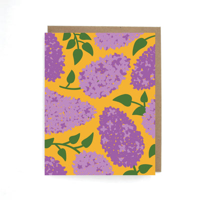 Blooming Lilacs Greeting Card