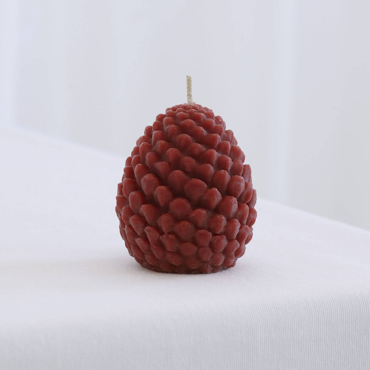 Sculpted Beeswax Pine Cones