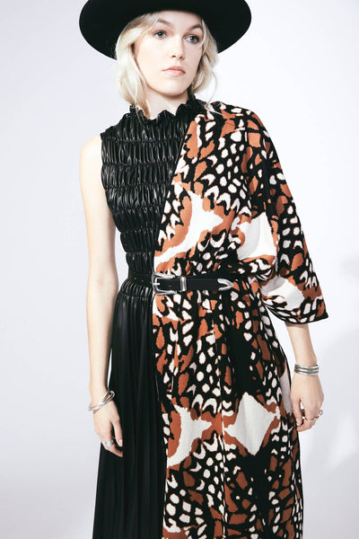 Wrap - Monarch - Cinnamon + Black + Cream