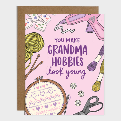 Card - Grandma Hobbies