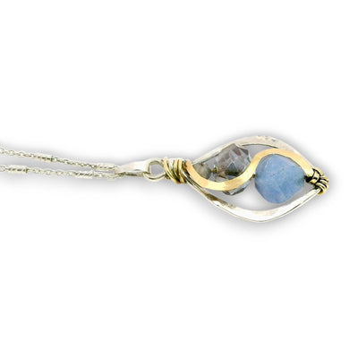 Necklace - Equal Measure Aquamarine Pendant