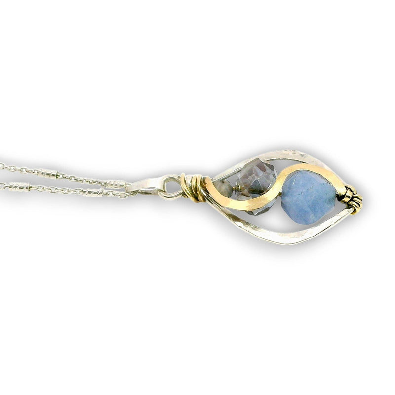 Necklace - Equal Measure Aquamarine Pendant
