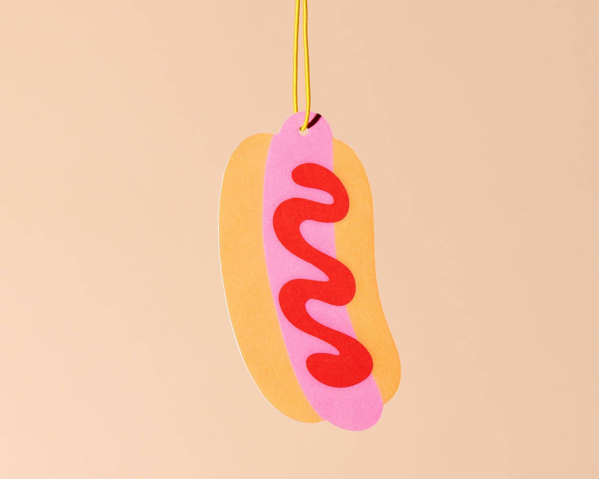 Air Freshener -  Hot Dog - Pink Lemonade Scent