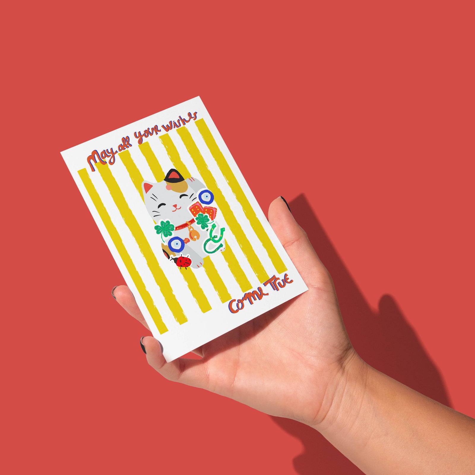 Greeting Card May Your Wishes Come True