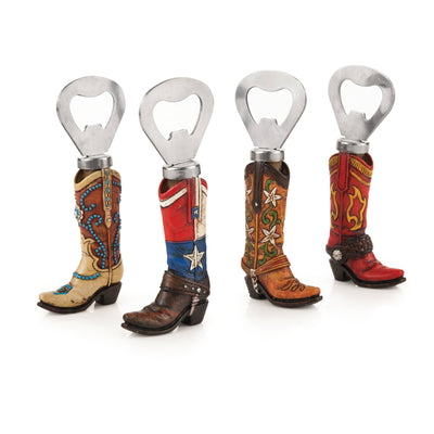 Bottle Opener - Cowboy Boot  in Assorted Colors