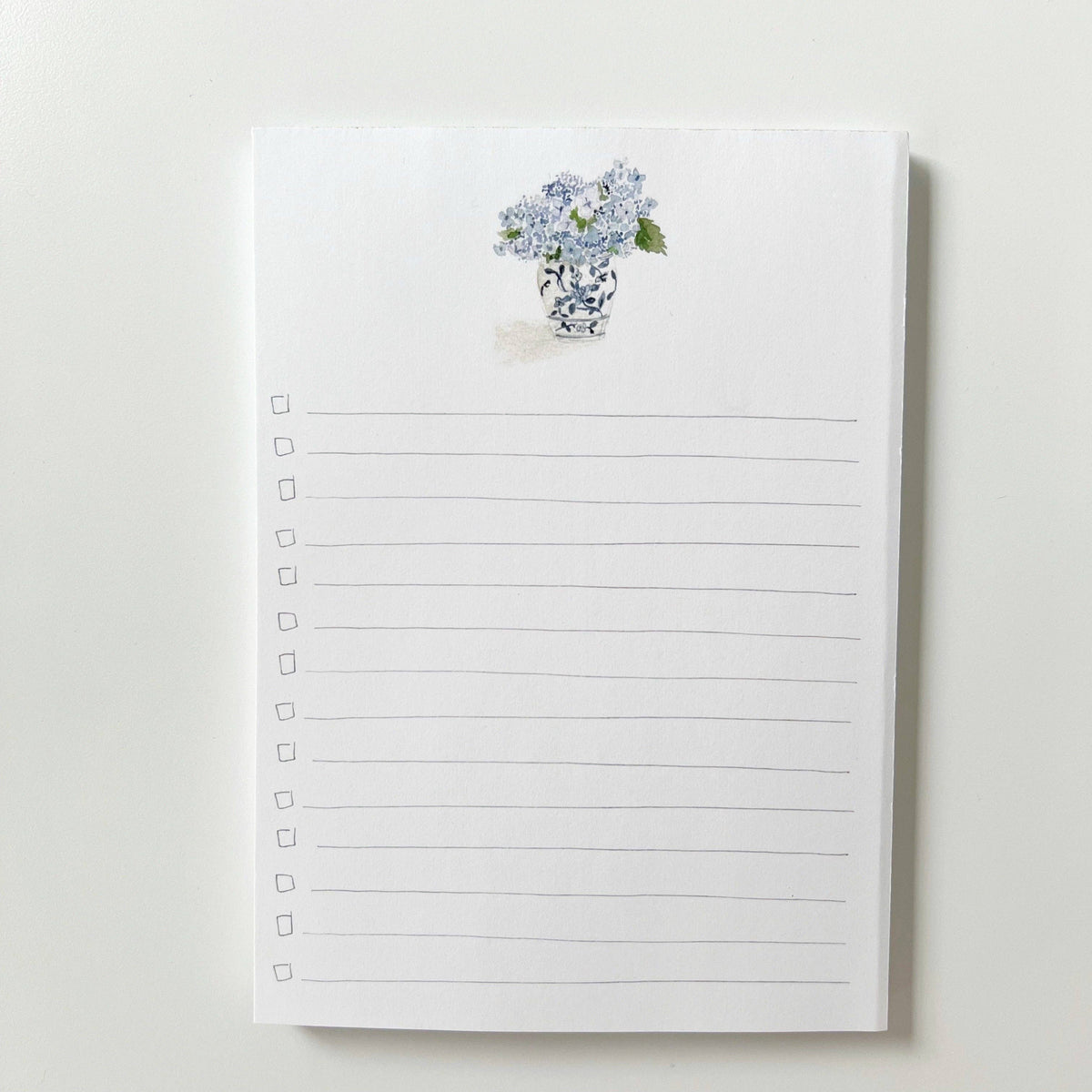 Checklist Notepad - Hobnail Bouquet