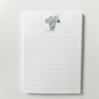Checklist Notepad - Hobnail Bouquet