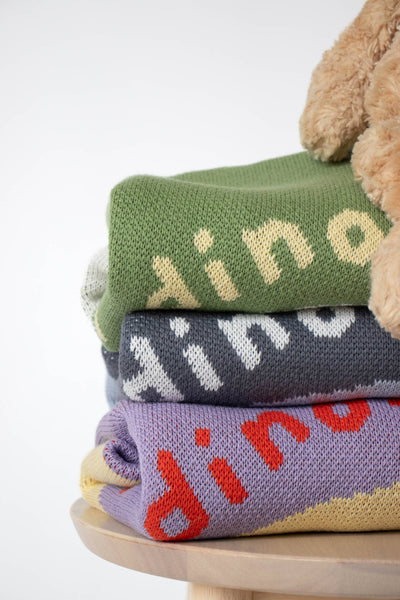 Friendly Giant - Knit Baby & Kid Blanket - Cotton - USA Made: Above the Trees in Egyptian Cotton