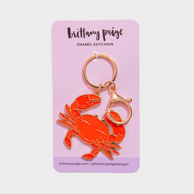 Keychain Bag Charm - Crab
