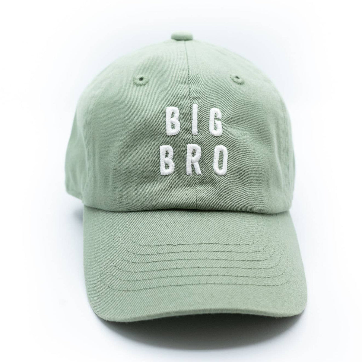 Dusty Sage Big Bro Hat: Child (5Y-10Y)