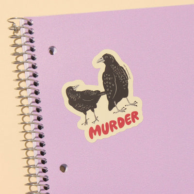 Sticker - Murder