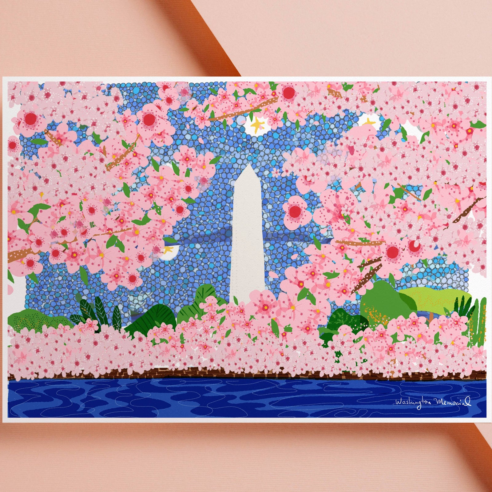 Postcard - Cherry Blossoms