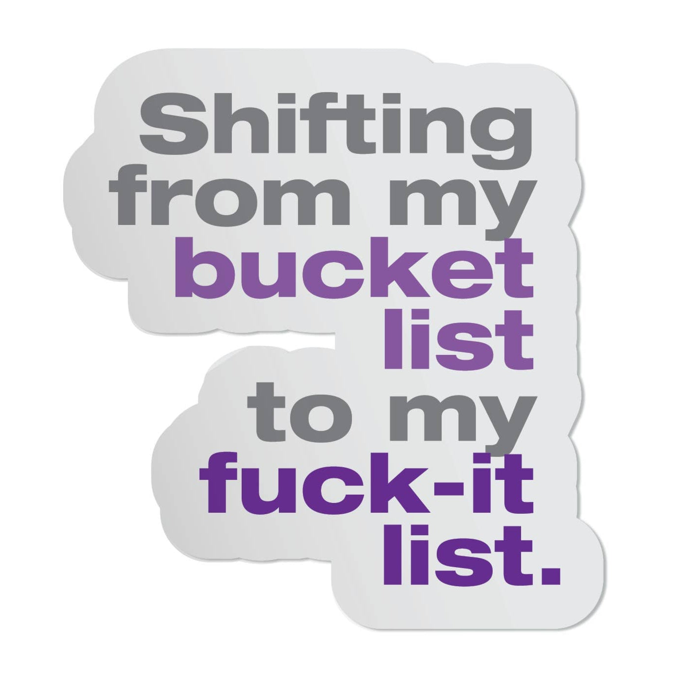Sticker - Bucket List
