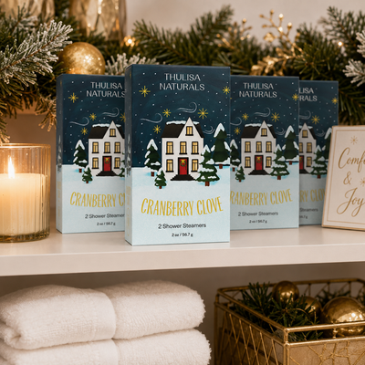 Holiday Shower Steamers - Cranberry Clove