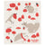 Swedish Dishcloth - Toadstool Time