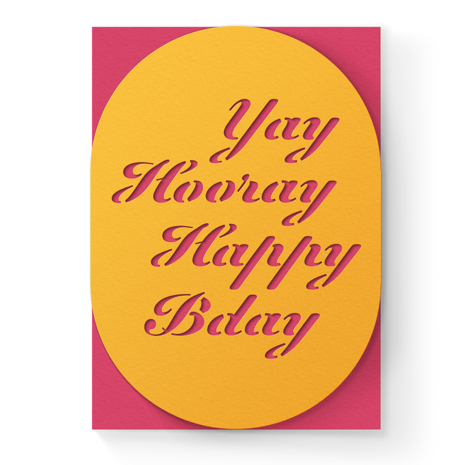 Card - Yay Bday