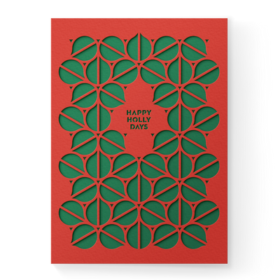 Card - Happy Holly-days Pocket