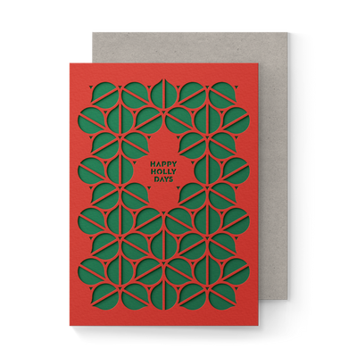 Card - Happy Holly-days Pocket