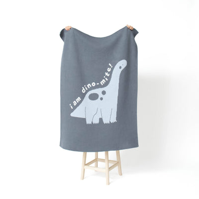 Friendly Giant - Knit Baby & Kid Blanket - Cotton - USA Made: Above the Trees in Egyptian Cotton