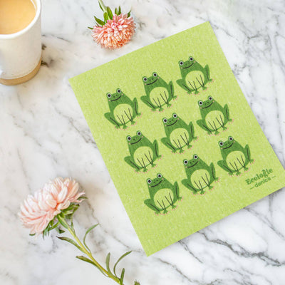 Swedish Dishcloth - Ribbit