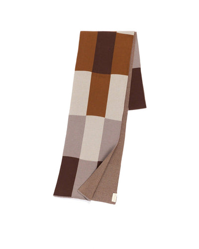 Block Party Mini Scarf: Garden Disco in Merino Wool