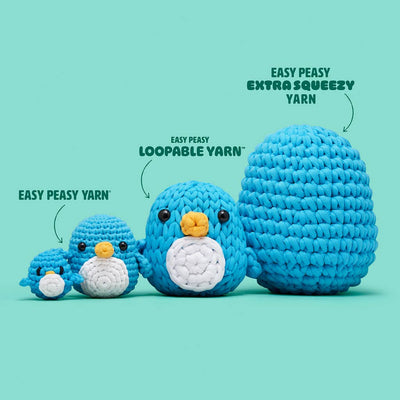 Mango the Toucan Extra Squeezy Crochet Kit
