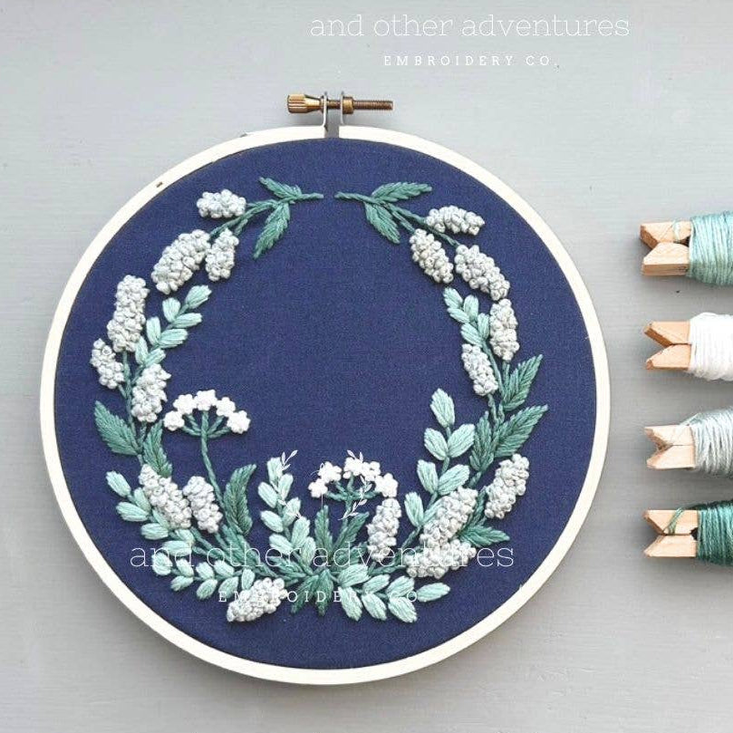 Embroidery Kit - Kensington Mist