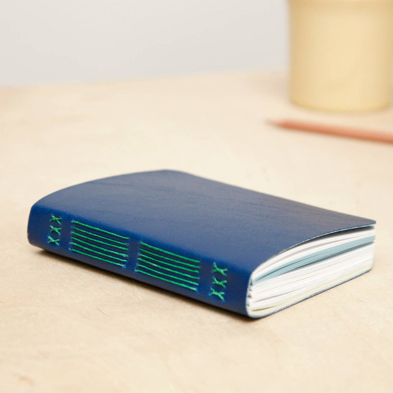 Small Handsewn Notebook with Assorted Paper