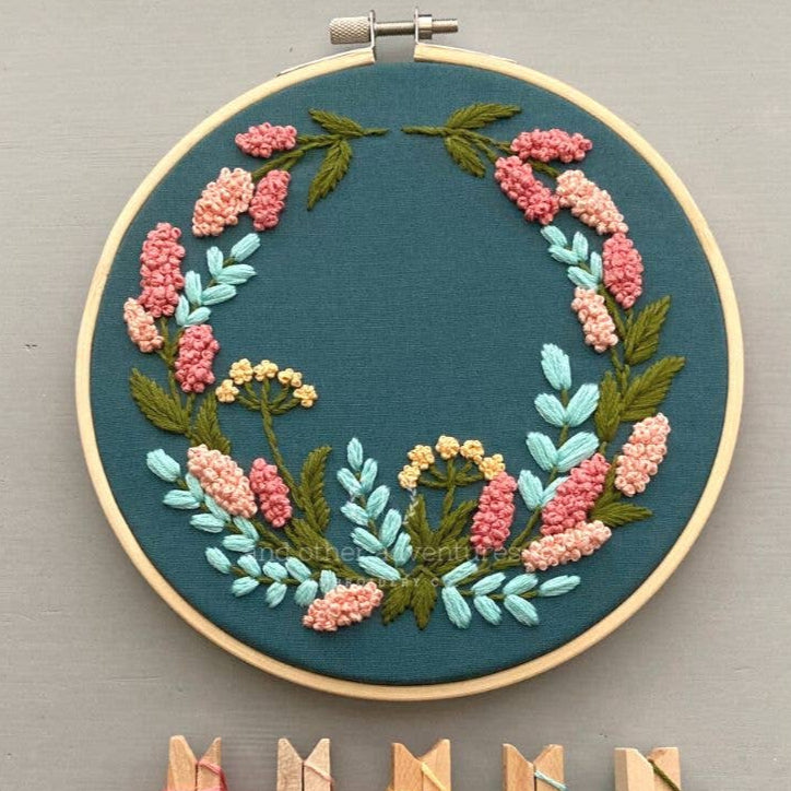 Embroidery Kit - Kensington Spring