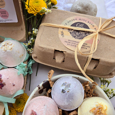 Mini Bath Bombs | Half Dozen Gift Box