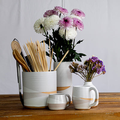 Ceramic Criss-Cross Espresso Mug/Tea Cup