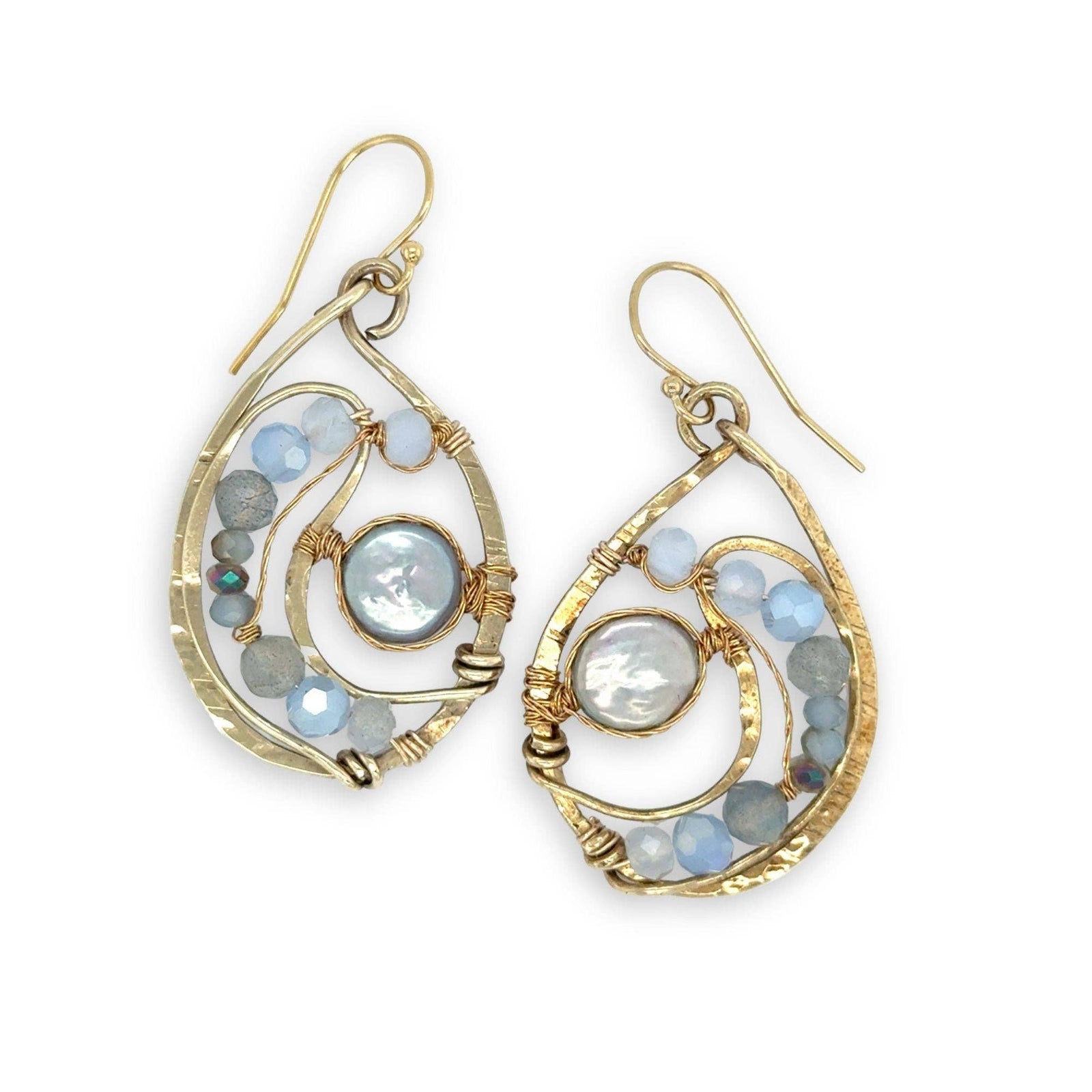 Earrings - Celestial Pearl