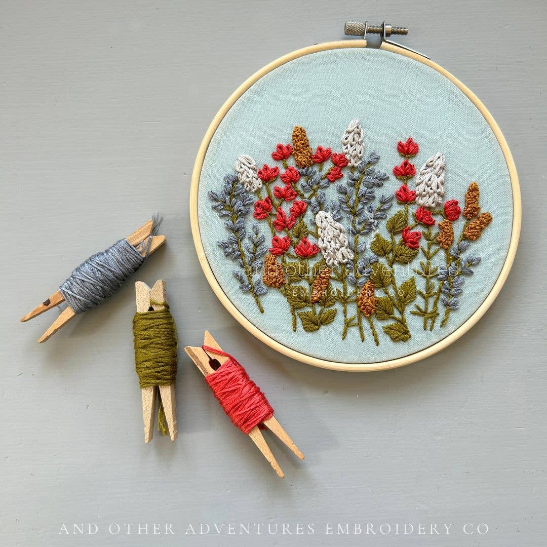 Embroidery Kit - Winslow in Poppy