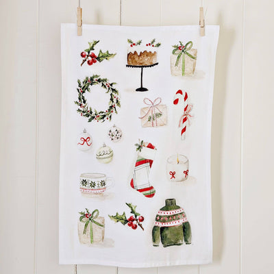 Kitchen Towel - Classic Christmas