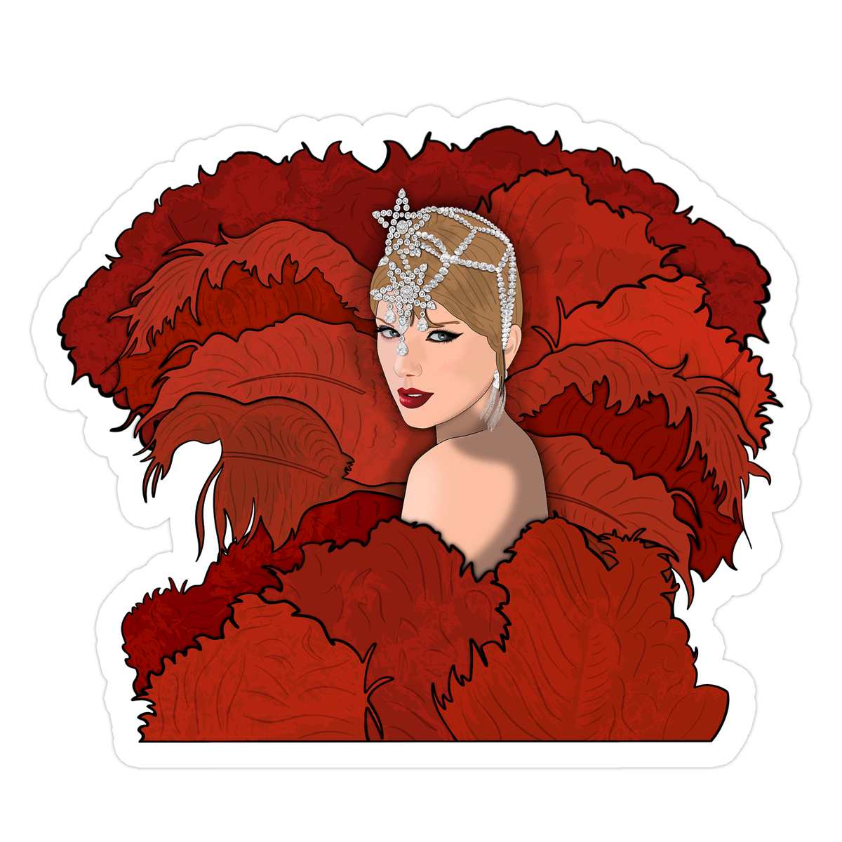 Sticker - TS Life of Showgirl