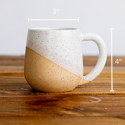 Ceramic Round-Bottom Coffee Mug