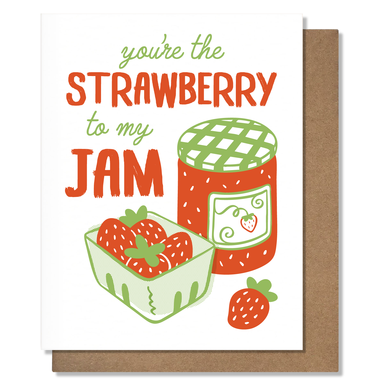 Card - Strawberry Jam