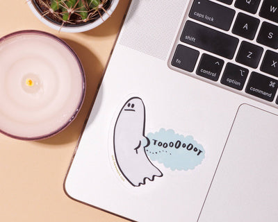 Sticker—Tootin' Ghost