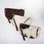 Cowhide Wristlet - Half Moon