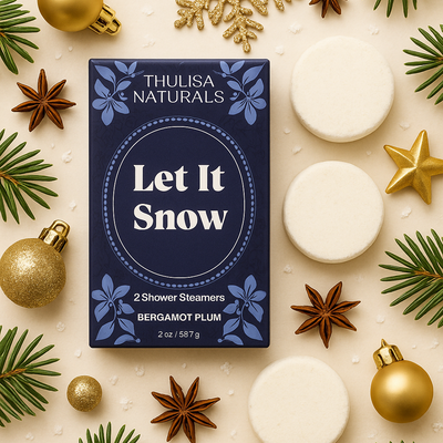 Holiday Shower Steamers - Bergamot Plum