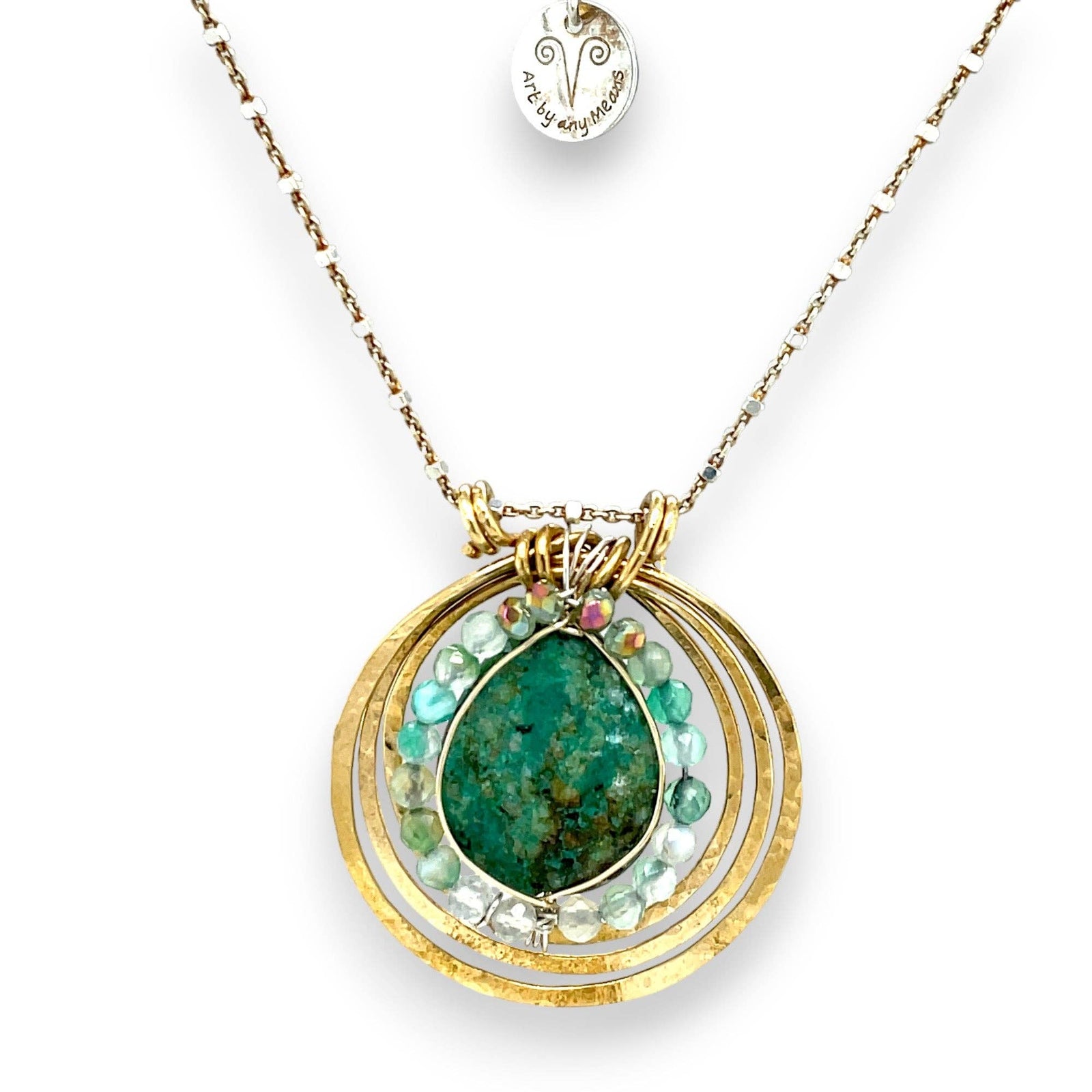Necklace - Dangerous Curve Turquoise