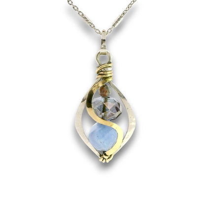 Necklace - Equal Measure Aquamarine Pendant
