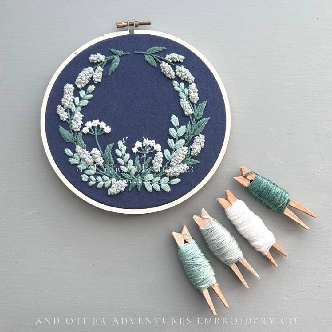 Embroidery Kit - Kensington Mist