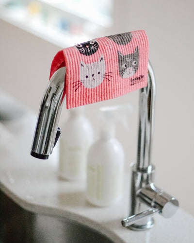 Swedish Dishcloth - Cats Meow