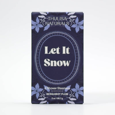 Holiday Shower Steamers - Bergamot Plum