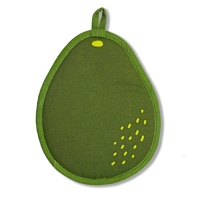 Pot Holder w/ Pocket - Avocado