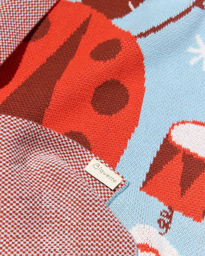 Bug Band - Knit Baby & Kid's Blanket - Cotton - Made in USA: Summer in Egyptian Cotton